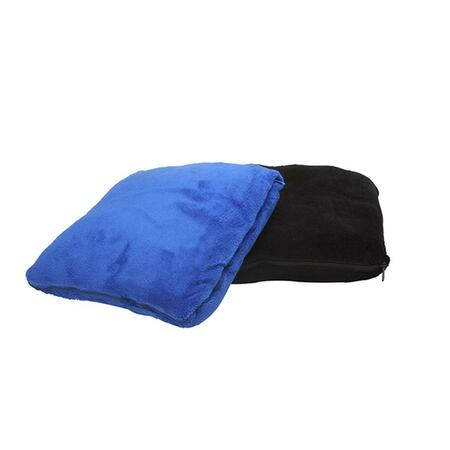 PC TrailWorthy Coral Fleece Zip Up Pillow Blanket 290-ZBBL